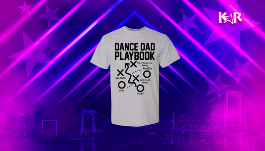 DANCE DAD PLAYBOOK TEE