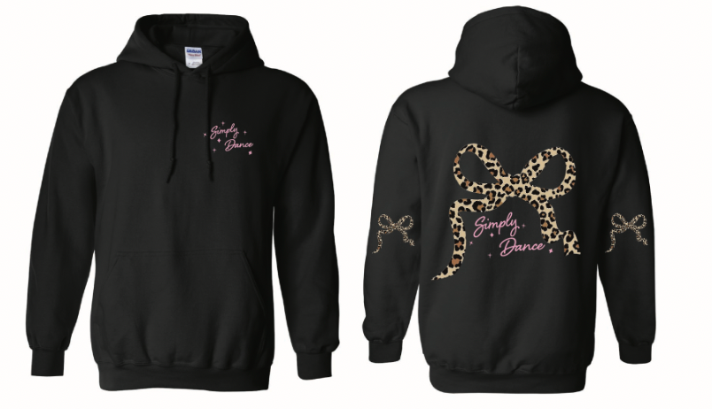 1 - SIMPLY DANCE LEOPARD HOODIE