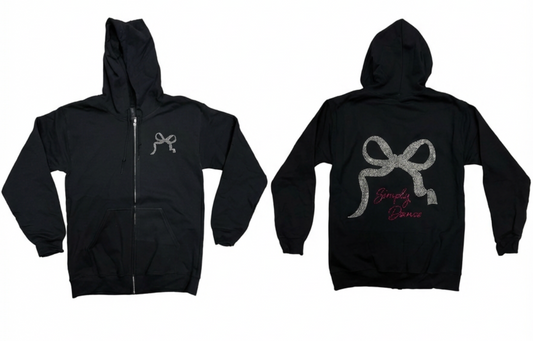 1 - SIMPLY DANCE RHINESTONE ZIP